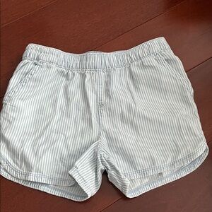 The Children's Place Light Blue Striped Kids Shorts